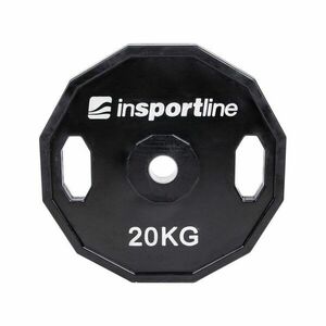 inSPORTline Pogumovaný kotouč Ruberton 20 kg 30 mm obraz