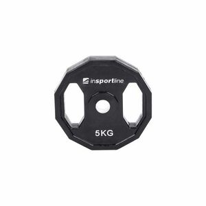 inSPORTline Pogumovaný kotouč Ruberton 5 kg 30 mm obraz