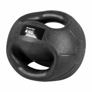 inSPORTline Medicineball s úchopy Grab Me 4 kg obraz