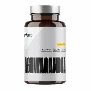 Livlife Ashwagandha KSM-66 300 mg 90 kapslí obraz