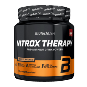 BioTech USA Nitrox Therapy 340g - broskev obraz