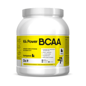 KOMPAVA K4 Power BCAA 400 g/36 porcí, grep-lime obraz