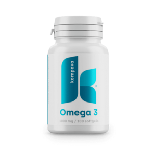 KOMPAVA Omega-3 mastné kyseliny 1000 mg 100 kapslí obraz