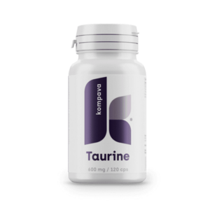 KOMPAVA Stimulant Taurin 600 mg/120 kapslí obraz