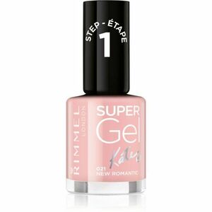 Rimmel Super Gel By Kate gelový lak na nehty bez užití UV/LED lampy odstín 021 New Romantic 12 ml obraz