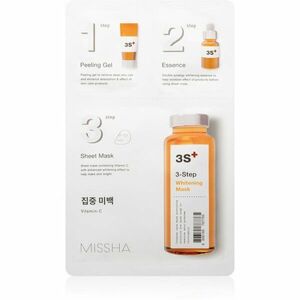 Missha 3-Step rozjasňující maska ve třech krocích 25 g obraz