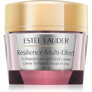 Estée Lauder Resilience Multi-Effect Tri-Peptide Face and Neck Creme SPF 15 intenzivně vyživující krém pro suchou pleť SPF 15 50 ml obraz