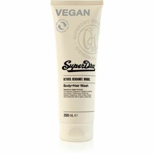 Superdry Vetiver. Bergamot. Woods. sprchový gel a šampon 2 v 1 pro muže Vetiver. Bergamot. Woods. 250 ml obraz