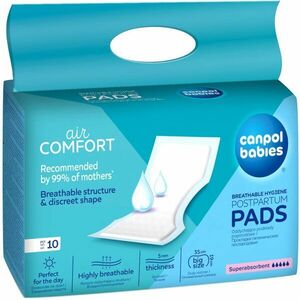 Canpol babies Postpartum Pads porodnické vložky Super Absorbent 10 ks obraz