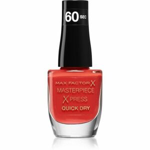 Max Factor Masterpiece Xpress rychleschnoucí lak na nehty odstín 438 Coral Me 8 ml obraz