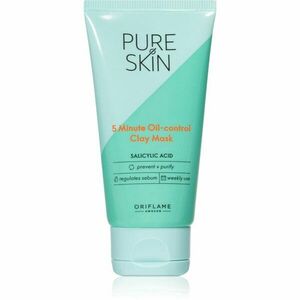 Oriflame Pure Skin čisticí jílová pleťová maska proti nedokonalostem pleti 50 ml obraz