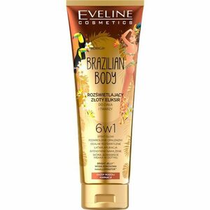 Eveline Cosmetics Brazilian Body tónovací krém na tělo pro rozjasnění a hydrataci 100 ml obraz