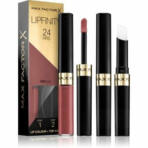 Max Factor Lipfinity Lip Colour dlouhotrvající rtěnka s balzámem odstín 030 Cool 4, 2 g obraz