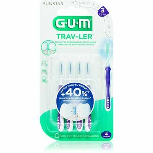 G.U.M Trav-Ler Interdental mezizubní kartáčky 1, 2 mm 4 ks obraz