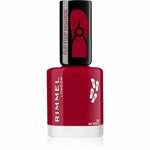 Rimmel 60 Seconds Flip Flop lak na nehty odstín 312 Be Red-y 8 ml obraz