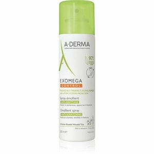 A-Derma Exomega Control Emollient spray hydratační krém pro posílení ochranné bariéry citlivé a atopické pokožky ve spreji 200 ml obraz