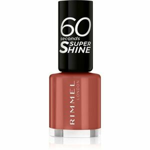 Rimmel 60 Seconds Super Shine lak na nehty odstín 707 Tan-A-Cotta 8 ml obraz
