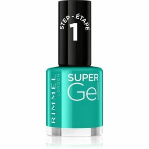 Rimmel Super Gel gelový lak na nehty bez užití UV/LED lampy odstín 098 Never Blue With You 12 ml obraz