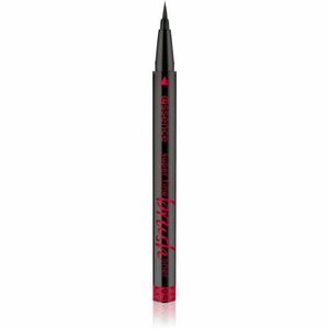 essence Super Fine Brush Liner linka na oči ve fixu odstín Black 0, 7 g obraz