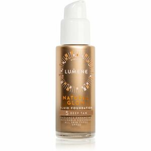 Lumene Natural Glow rozjasňující make-up pro přirozený vzhled SPF 20 odstín 5 Deep Tan 30 ml obraz