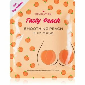 I Heart Revolution Tasty Peach intenzivní hydrogelová maska na hýždě a boky 2 ks obraz