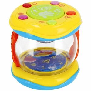 Bam-Bam Music Toy Silicone Bamboo Puzzle aktivity hračka s melodií 18m+ Funny Drum 1 ks obraz