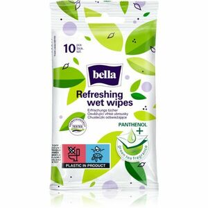 BELLA Refreshing wet wipes osvěžující vlhčené ubrousky 10 ks obraz