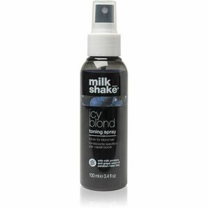 milk_shake® Icy Blond Toning Spray sprej neutralizující žluté tóny 100 ml obraz