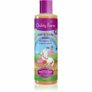 Childs Farm Hair & Body Wash mycí emulze na tělo a vlasy Blackberry & Organic Apple 250 ml obraz