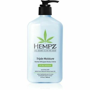 HEMPZ Triple Moisture hydratační tělové mléko 500 ml obraz