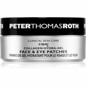 Peter Thomas Roth FIRMx Collagen Hydra-Gel Eye & Face Patches hydratační gelové polštářky na obličej a oční okolí 90 ks obraz