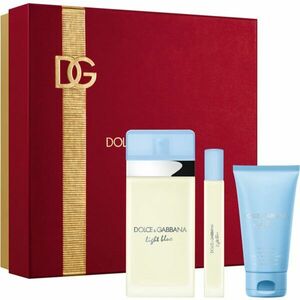 Dolce&Gabbana Light Blue EDT Trio Gift Set dárková sada pro ženy obraz