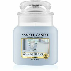 Yankee Candle A Calm & Quiet Place vonná svíčka Classic velká 411 g obraz