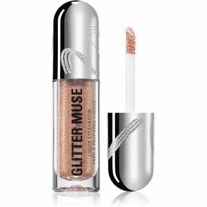 Makeup Revolution Metallic Muse Glitter Muse třpytivé tekuté oční stíny odstín Gold 3.5 ml obraz