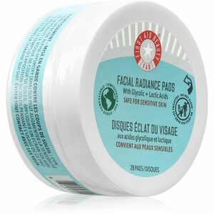 First Aid Beauty Facial Radiance Pads exfoliační polštářky pro rozjasnění a vyhlazení pleti 28 ks obraz