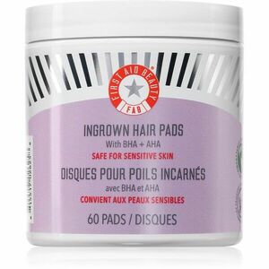 First Aid Beauty Ingrown Hair Pads exfoliační polštářky na zarostlé chloupky 60 ks obraz