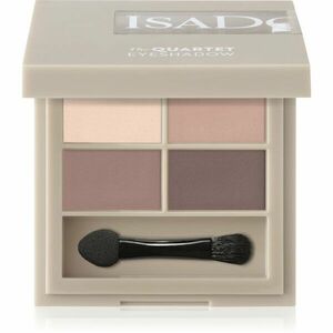 IsaDora The Eyeshadow Quartet paletka očních stínů odstín 01 Muddy Nudes 3.5 g obraz