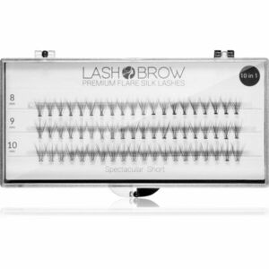 Lash Brow Premium Flare Silk Lashes umělé řasy Spectacular Short 1 ks obraz