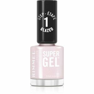 Rimmel Super Gel gelový lak na nehty bez užití UV/LED lampy odstín 105 Pink Glazed 12 ml obraz