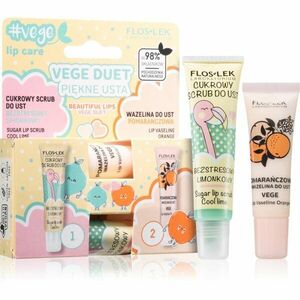 FlosLek Laboratorium Set Vege Duet sada na rty 2 ks obraz