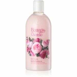 Bottega Verde Rosa pečující sprchová pěna s růžovou vodou 400 ml obraz