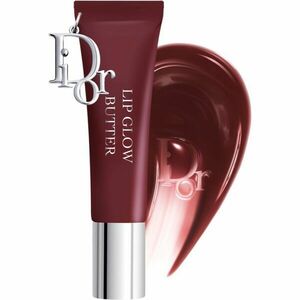 DIOR Dior Addict Lip Glow Butter pečující lesk na rty s ceramidy a peptidy odstín 104 Black Cherry 10 ml obraz