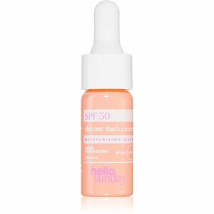 hello sunday the one that´s a serum ochranné sérum s hydratačním účinkem SPF 50 10 ml obraz