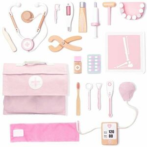 UMU Toys Doctor's set aktivity hračka ze dřeva Pink 1 ks obraz