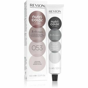 Revlon Professional Nutri Color Filters Metal-Ice vyživující tónovací maska pro profesionální použití 100 ml obraz