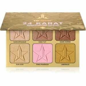 Jeffree Star Cosmetics Skin Frost™ 24K Highlighter paletka rozjasňovačů 6x7 g obraz