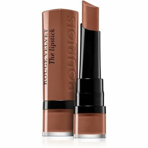 Bourjois Rouge Velvet The Lipstick matná rtěnka odstín 22 Moka-Déro 2, 4 g obraz