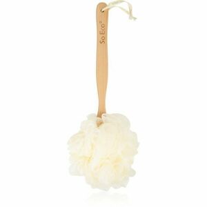 So Eco Long Handle Shower Pouf mycí houba na tělo s prodlouženou rukojetí 1 ks obraz