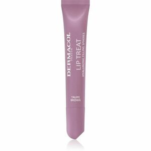Dermacol Lip Treat hydratační lesk na rty odstín 9 Taupe Brown (Choco & Vanilla) 10 ml obraz
