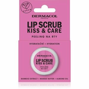 Dermacol Kiss & Care peeling na rty z bambusu vůně Red Fruit 12 ml obraz
